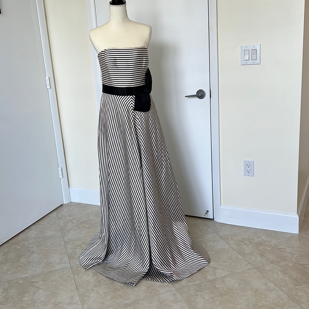 Floor length Halston, dress size, 8.